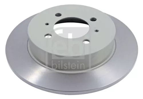 2x Febi Rear Solid Brake Disc For Nissan 100nx Almera Sunny