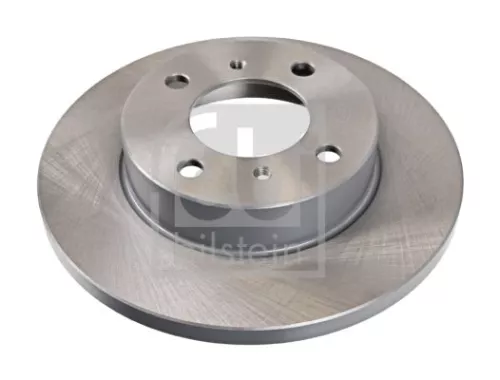 2x Febi Front Solid Brake Disc For Mitsubishi Proton Colt Lancer Persona 3