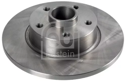 FEBI BILSTEIN FEBI BILSTEIN 108665 2x Febi Rear Solid Brake Disc For Fiat Mitsubishi Nissan Opel Renault Vaux 
