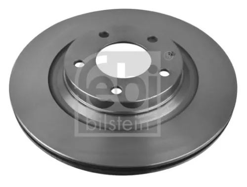 2x Febi Rear Internally Vented Brake Disc For Mazda Rx-8