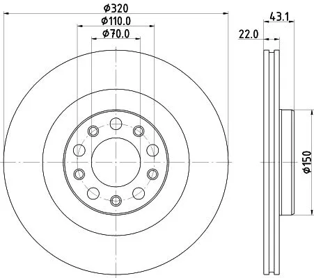 MINTEX MINTEX MDC3047C 1x MINTEX MDC3047C Brake Disc 