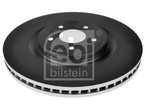 2x Febi Front Internally Vented Brake Disc For Infiniti Nissan 370z Fx G M