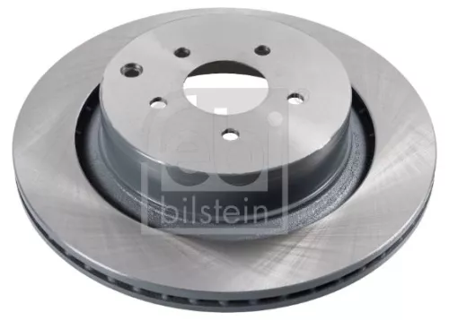 2x Febi Rear Internally Vented Brake Disc For Infiniti Fx M M37 Q50 Q70 Qx