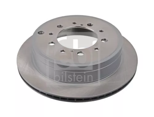 2x Febi Rear Internally Vented Brake Disc For Lexus Toyota Land Cruiser 20