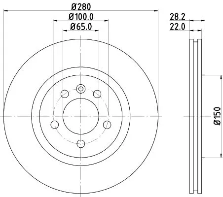 MINTEX MINTEX MDC800 1x MINTEX MDC800 Brake Disc 