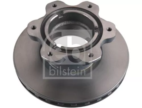 2x Febi Rear Internally Vented Brake Disc For Mercedes-benz Vario