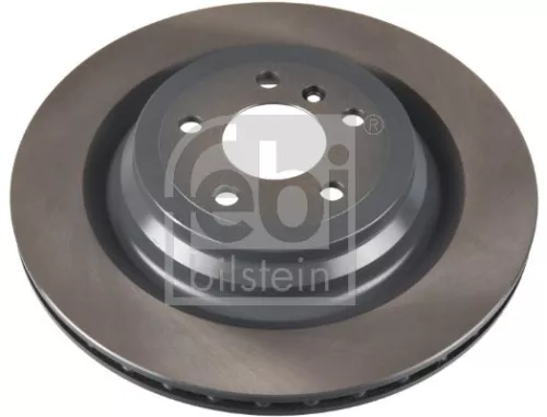 2x Febi Rear Internally Vented Brake Disc For Mercedes-benz Gl-class Gle G