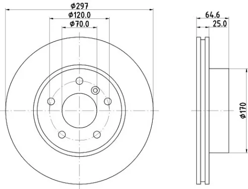 MINTEX MINTEX MDC984 1x MINTEX MDC984 Brake Disc 