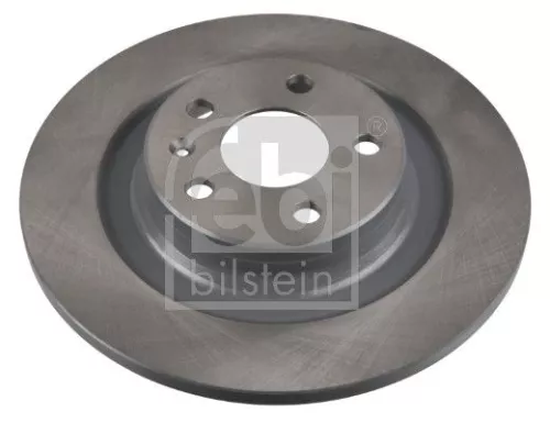 2x Febi Rear Solid Brake Disc For Volvo S60 S90 V60 V90 Xc60