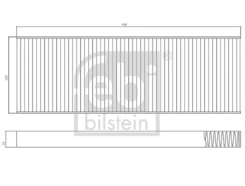 FEBI BILSTEIN FEBI BILSTEIN 173019 Febi Cabin Pollen Filter For Scania G L P R S 