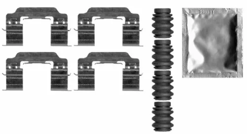 MINTEX MINTEX MBA0007 1x Accessory Kit, disc brake pad 