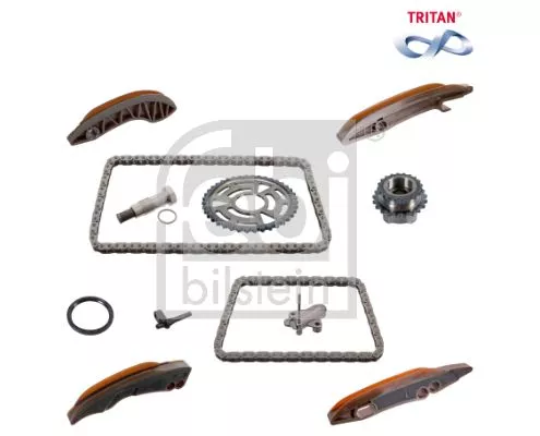 FEBI Lower Upper Timing Chain Kit for BMW MINI 1 2 3 4 5 MINI MINI CLUB