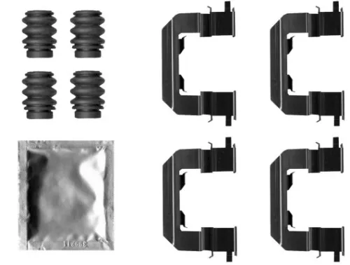 MINTEX MINTEX MBA0019 1x Accessory Kit, disc brake pad 