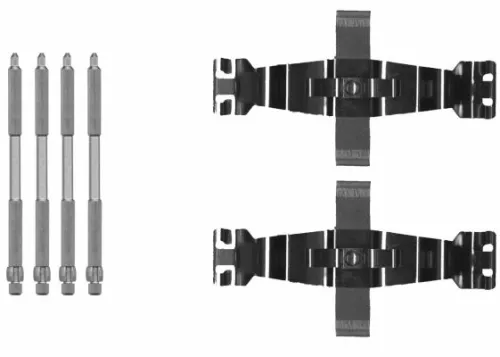 MINTEX MINTEX MBA0022 1x Accessory Kit, disc brake pad 