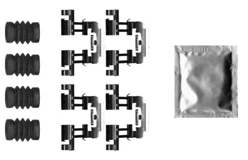 MINTEX MINTEX MBA0025 1x Accessory Kit, disc brake pad 