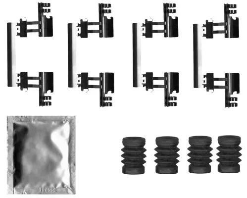 MINTEX MINTEX MBA0027 1x Accessory Kit, disc brake pad 