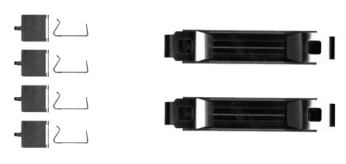 MINTEX MINTEX MBA0029 1x Accessory Kit, disc brake pad 