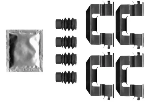 MINTEX MINTEX MBA0038 1x Accessory Kit, disc brake pad 