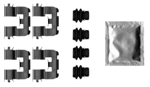 MINTEX MINTEX MBA0039 1x Accessory Kit, disc brake pad 