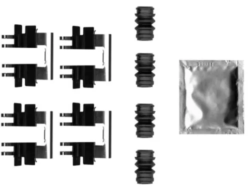 MINTEX MINTEX MBA0045 1x Accessory Kit, disc brake pad 