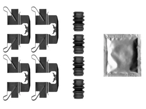 1x Accessory Kit, disc brake pad