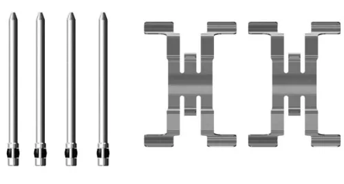 MINTEX MINTEX MBA0082 1x Accessory Kit, disc brake pad 
