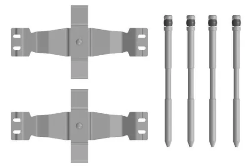 MINTEX MINTEX MBA0122 1x Accessory Kit, disc brake pad 