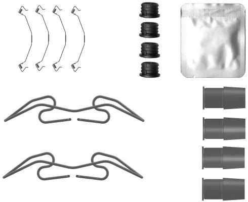 MINTEX MINTEX (MBA0134) 1x Accessory Kit, brake caliper 