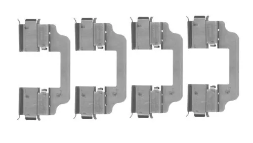 1x Accessory Kit, disc brake pad