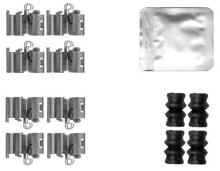 MINTEX MINTEX MBA0168 1x Accessory Kit, disc brake pad 