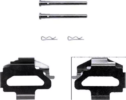 MINTEX MINTEX MBA1141 1x Accessory Kit, disc brake pad 