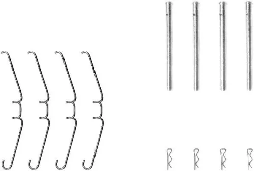 MINTEX MINTEX MBA1155 1x Accessory Kit, disc brake pad 