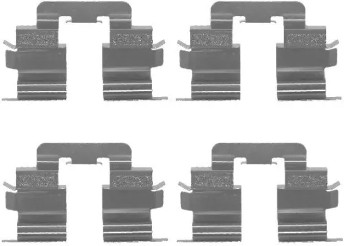MINTEX MINTEX MBA1215 1x Accessory Kit, disc brake pad 