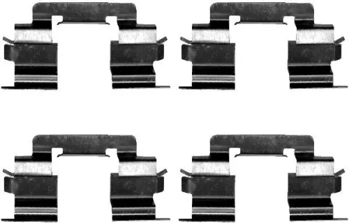 MINTEX MINTEX MBA1216 1x Accessory Kit, disc brake pad 