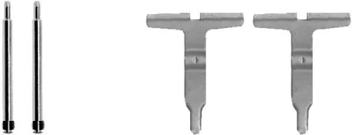 MINTEX MINTEX MBA1217 1x Accessory Kit, disc brake pad 