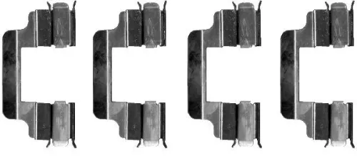 MINTEX MINTEX MBA1230 1x Accessory Kit, disc brake pad 