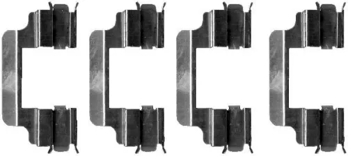 MINTEX MINTEX MBA1231 1x Accessory Kit, disc brake pad 