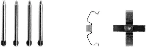 MINTEX MINTEX MBA1266 1x Accessory Kit, disc brake pad 