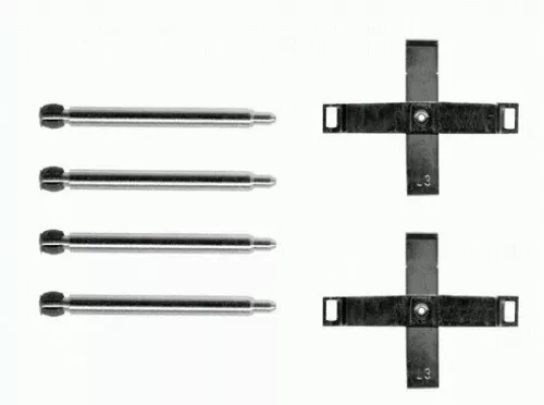 MINTEX MINTEX MBA1271 1x Accessory Kit, disc brake pad 