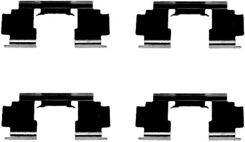 MINTEX MINTEX MBA1276 1x Accessory Kit, disc brake pad 