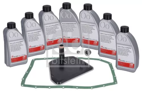 Febi Bilstein Automatic Transmission Oil Filter Kit For Bmw X3 X5