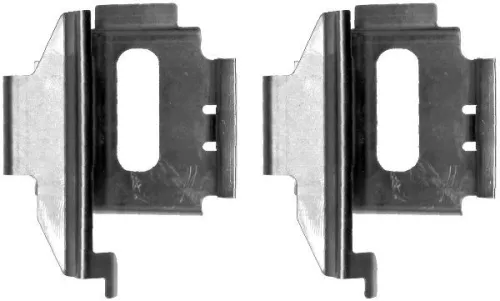 MINTEX MINTEX MBA1282 1x Accessory Kit, disc brake pad 