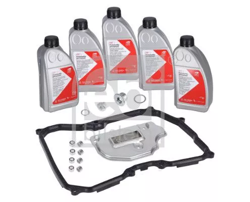 Febi Bilstein Automatic Transmission Oil Filter Kit For Seat Skoda Vw Alte