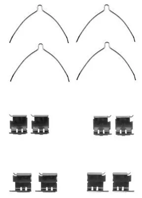 1x Accessory Kit, disc brake pad