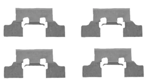 MINTEX MINTEX MBA1647 1x Accessory Kit, disc brake pad 