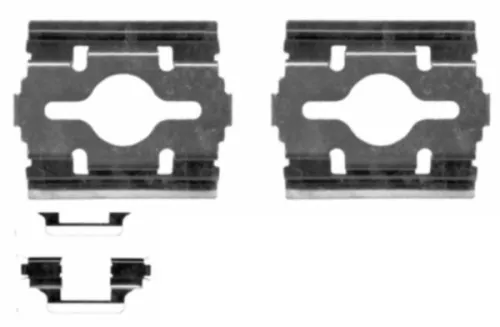 MINTEX MINTEX MBA1657 1x Accessory Kit, disc brake pad 