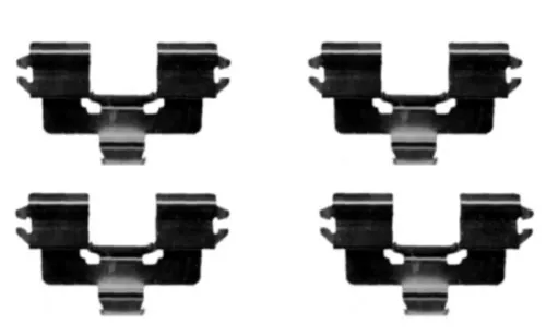 MINTEX MINTEX MBA1666 1x Accessory Kit, disc brake pad 