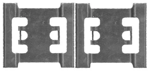 1x Accessory Kit, disc brake pad