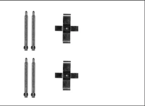 MINTEX MINTEX MBA1713 1x Accessory Kit, disc brake pad 