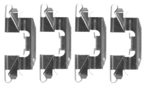MINTEX MINTEX MBA1720 1x Accessory Kit, disc brake pad 